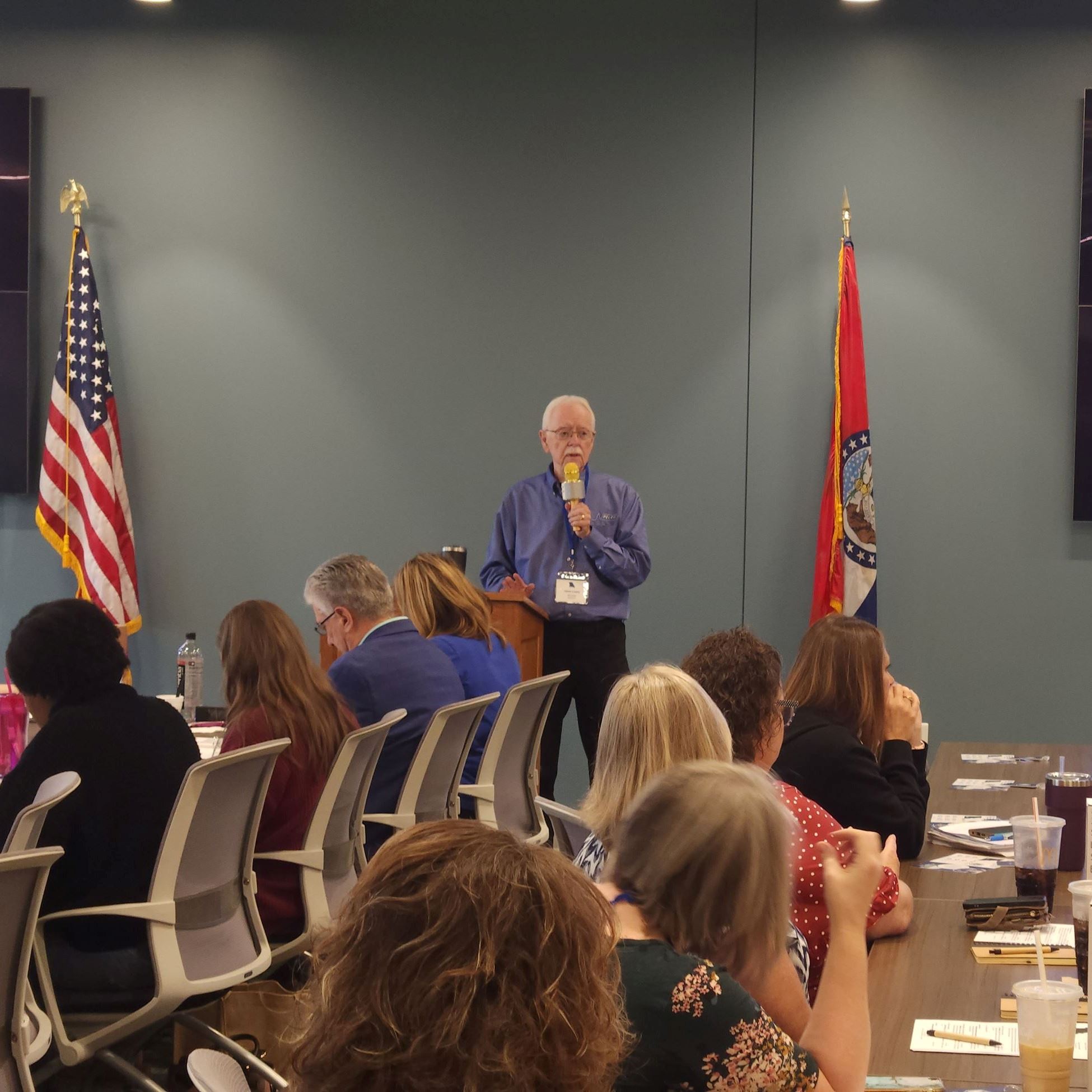 Jim Working The Room