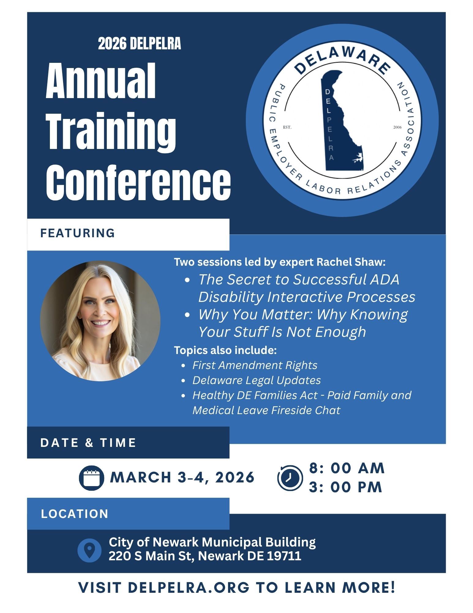 DELPELRA ATC 2026 Flyer