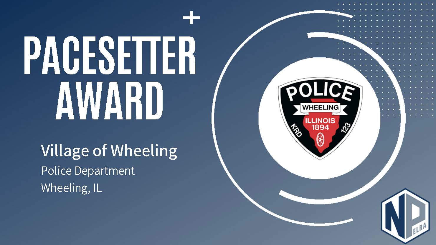 Pacesetter Award_Village of Wheeling